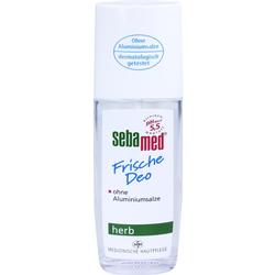 Eine Flasche Sebamed Frische Deo ohne Aluminiumsalze.